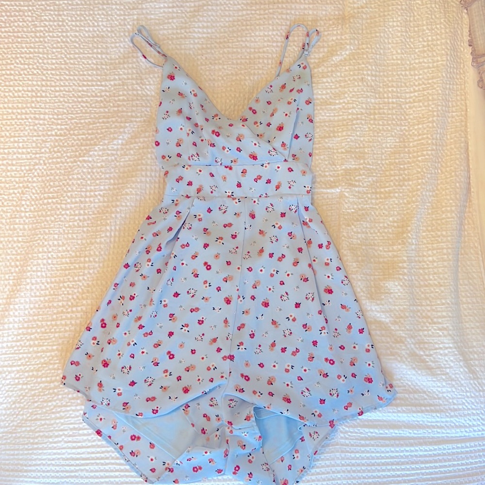 Altard state extra small flower print romper.